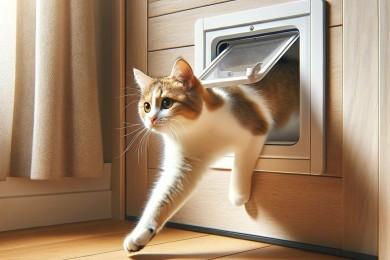 Дверь для кошки: уникальная услуга от BRAVO