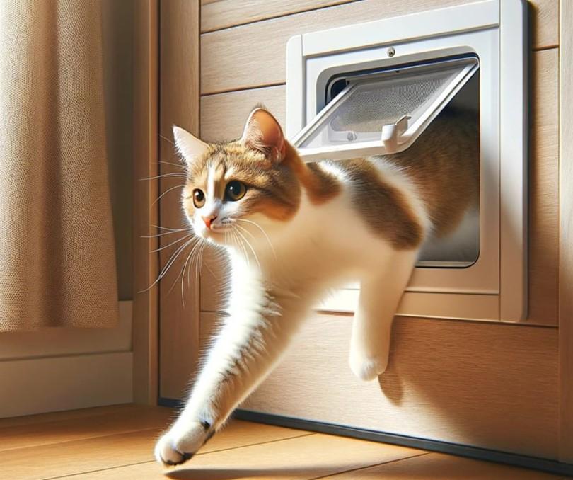Дверь для кошки: уникальная услуга от BRAVO