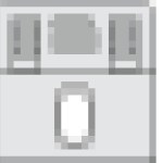 Клипса для крепления плинтуса (40 шт.)