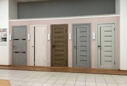 Межкомнатные двери на выставке