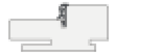 Коробка "Т" HF White Mix МДФ 2070*70*32 (у,п)