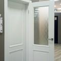 Фотография двери Классик-13 White Silk/White Сrystal