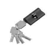 Цилиндр ключ/ключ KAB-6.3S 56(28/28) SBlack (МатЧёрный)