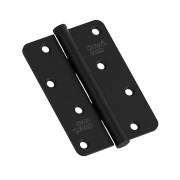 Петля врезная стальная HMS-2-4B 100*70*2,5 Uni SBlack (МатЧёрный)