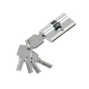 Цилиндр ключ/ключ KZZ-6.3S 56(28/28) SChrome (МатХром)