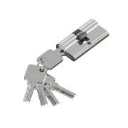 Цилиндр ключ/ключ KZZ-6.3S 56(28/28) Chrome (Хром)