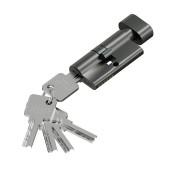 Цилиндр ключ/фиксатор FAB-6.3S 56(28/28) SGraphite (МатГрафит)