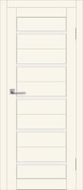 Межкомнатная дверь с экошпоном ДП DIM I-1 Angel Matt Сатинато Белый