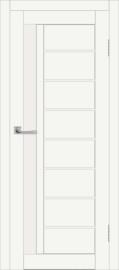Межкомнатная дверь с экошпоном ДП DIM I-2 Crystal Matt Сатинато Белый