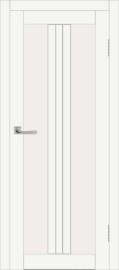 Межкомнатная дверь с экошпоном ДП DIM I-6 Crystal Matt Сатинато Белый