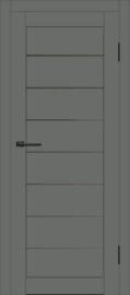 Межкомнатная дверь с экошпоном ДП DIM I-3 Graphite Matt Сатинато Графит