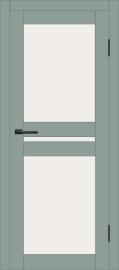 Межкомнатная дверь с экошпоном ДП DIM I-7 Gloomy sky Matt Сатинато Белый