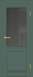 Межкомнатная дверь с экошпоном ДП DIM I-11 Seagrass Matt Сатинато Графит