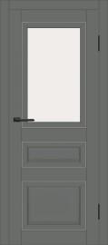 Межкомнатная дверь с экошпоном ДП DIM I-23 Graphite Matt GM Сатинато Белый
