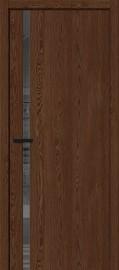 Межкомнатная дверь с экошпоном Браво-1.55 Brown Dreamline/Mirox Grey