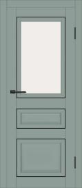 Межкомнатная дверь с экошпоном ДП DIM I-23 Gloomy sky Matt BM Сатинато Белый