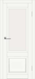 Межкомнатная дверь с экошпоном ДП DIM I-21 Crystal Matt Сатинато Белый