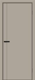 Межкомнатная дверь ПЭТ Браво-0.10.А Clay Silk