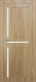 Межкомнатная дверь с экошпоном ДП DIM I-5.1 Sandy Wood Сатинато Белый