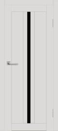 Межкомнатная дверь с экошпоном ДП DIM I-9 Smoky Matt Lacobel Black