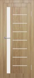 Межкомнатная дверь с экошпоном ДП DIM I-2 Sandy Wood Сатинато Белый