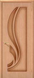 Межкомнатная шпонированная дверь Лилия дуб файн-лайн