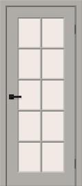 Межкомнатная крашеная дверь Скинни-11.1 Greyny / Magic Fog