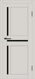 Межкомнатная дверь с экошпоном ДП DIM I-5.1 Silk Matt Lacobel Black