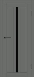 Межкомнатная дверь с экошпоном ДП DIM I-9 Graphite Matt Lacobel Black