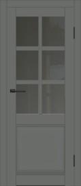 Межкомнатная дверь с экошпоном ДП DIM I-15 Graphite Matt Сатинато Графит