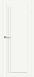 Межкомнатная дверь с экошпоном ДП DIM I-19.1 Crystal Matt Сатинато Белый