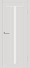 Межкомнатная дверь с экошпоном ДП DIM I-9 Smoky Matt Сатинато Белый