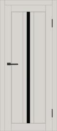 Межкомнатная дверь с экошпоном ДП DIM I-9 Silk Matt Lacobel Black