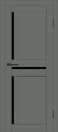 Межкомнатная дверь с экошпоном ДП DIM I-5.1 Graphite Matt Lacobel Black