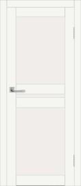 Межкомнатная дверь с экошпоном ДП DIM I-7 Crystal Matt Сатинато Белый