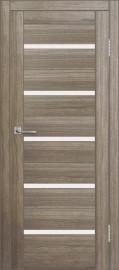 Межкомнатная дверь с экошпоном ДП DIM I-1 Taupe Wood Сатинато Белый