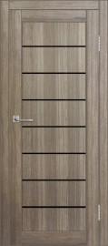 Межкомнатная дверь с экошпоном ДП DIM I-3 Taupe Wood Lacobel Black