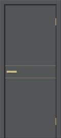 Межкомнатная дверь ПЭТ Браво-0.24.П (SG:P3) Stormy Silk / Sgold
