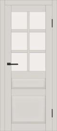 Межкомнатная дверь с экошпоном ДП DIM I-12 Silk Matt Сатинато Белый