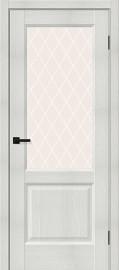 Межкомнатная дверь с экошпоном Неоклассик-33 Bianco Melinga/White Crystal