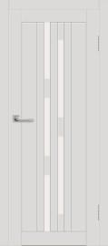 Межкомнатная дверь с экошпоном ДП DIM I-4 Smoky Matt Сатинато Белый