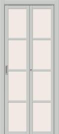 Межкомнатная дверь ПЭТ Твигги-11.3 скл. Grey Silk / Magic Fog
