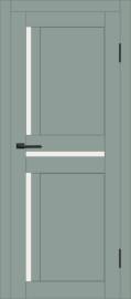 Межкомнатная дверь с экошпоном ДП DIM I-5.1 Gloomy sky Matt Сатинато Белый