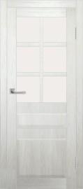 Межкомнатная дверь с экошпоном ДП DIM I-12 Blond Wood Сатинато Белый