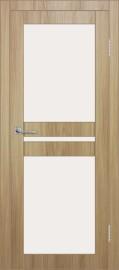 Межкомнатная дверь с экошпоном ДП DIM I-7 Sandy Wood Сатинато Белый