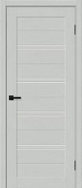 Межкомнатная дверь ПЭТ Браво-28/2 Grey Silkwood / Magic Fog