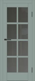 Межкомнатная дверь с экошпоном ДП DIM I-14 Gloomy sky Matt Сатинато Графит