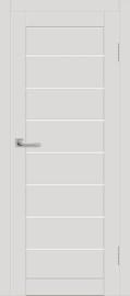 Межкомнатная дверь с экошпоном ДП DIM I-3 Smoky Matt Сатинато Белый