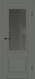 Межкомнатная дверь с экошпоном ДП DIM I-21 Graphite Matt Сатинато Графит