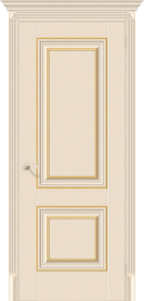 Межкомнатная дверь с экошпоном Классико-32G-27 Ivory